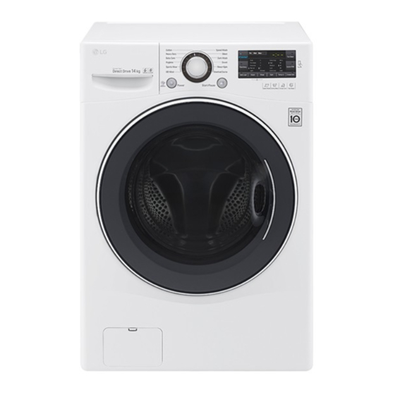 LG F2514NTGW Front Load Washer Manuals