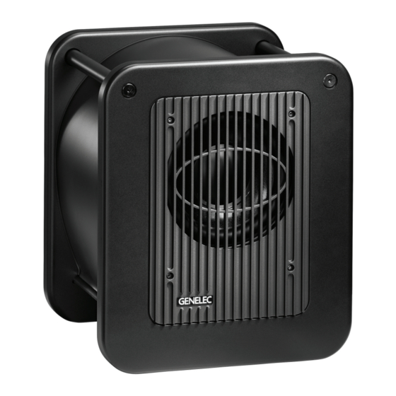 Genelec 7000 Series Operating Manual