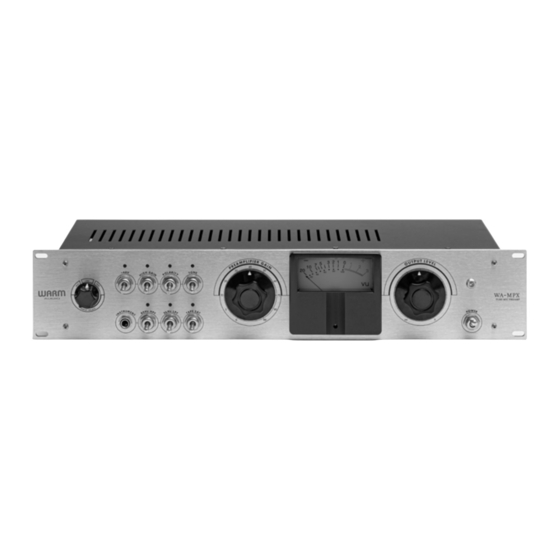 Warm Audio WA-MPX Manual