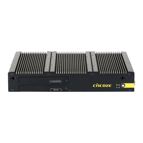 Cincoze P2202 Series User Manual