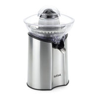 Tefal ZP600 STAINLESS STEEL CITRUS PRESS Manual