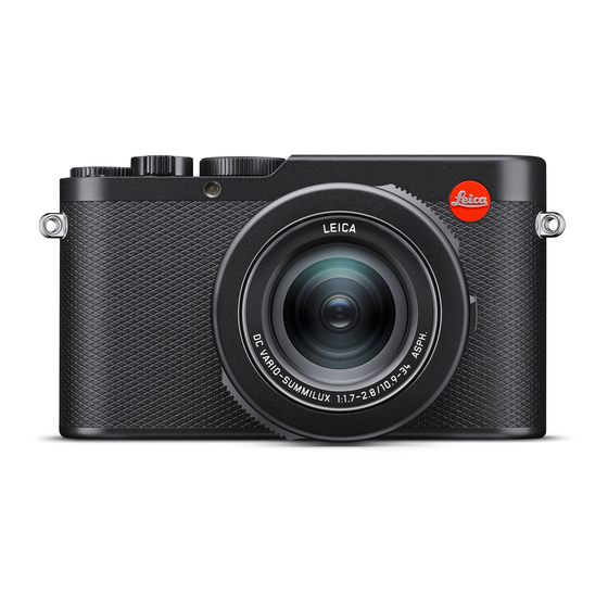 Leica D-LUX 8 Quick Start Manual