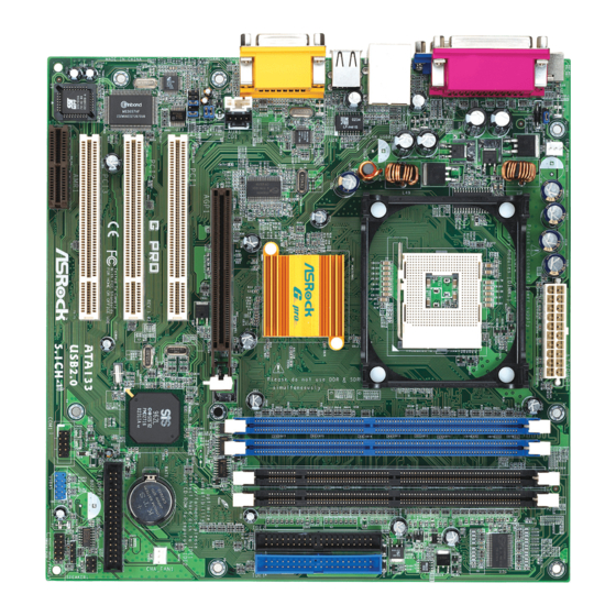 ASROCK G PRO User Manual