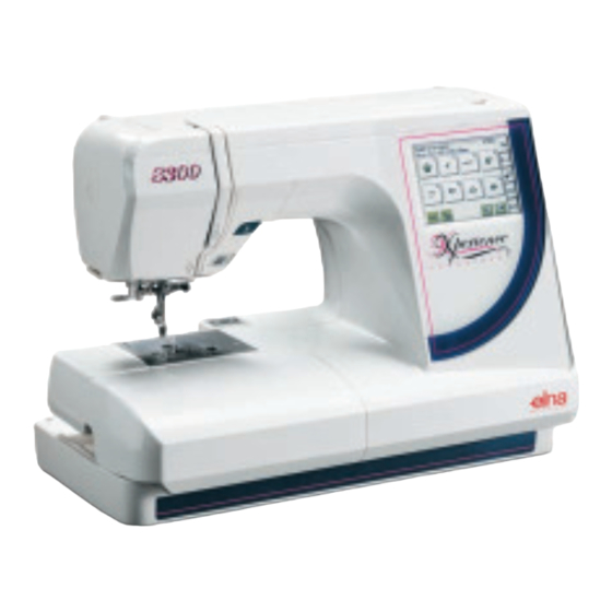 ELNA 8300 - LEAFLET Manual