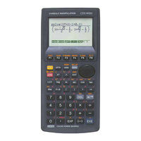 Casio CFX 9970G Graphing Calculator Manuals