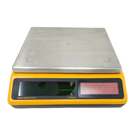 Sartorius 1401 MP8 Installation And Operating Instructions Manual