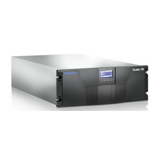 Quantum Tape Drive Scalar 50 Installation Instructions Manual