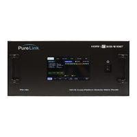 Dtrovision PureLink PM-16X Operation / Troubleshooting Manual