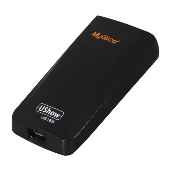 MyGica UShow US165 User Manual