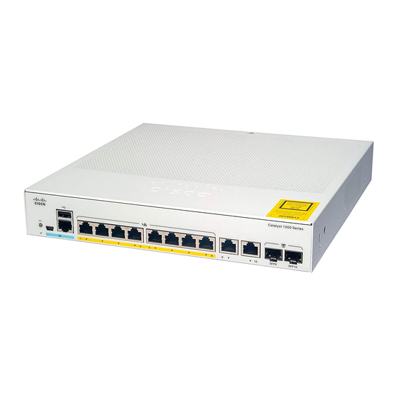 Cisco C1000-8T-2G-L Installation Manual