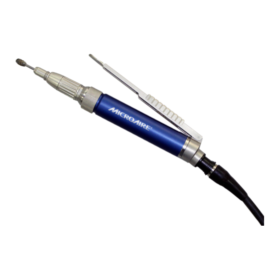 MicroAire 5000 Series Instructions For Use Manual