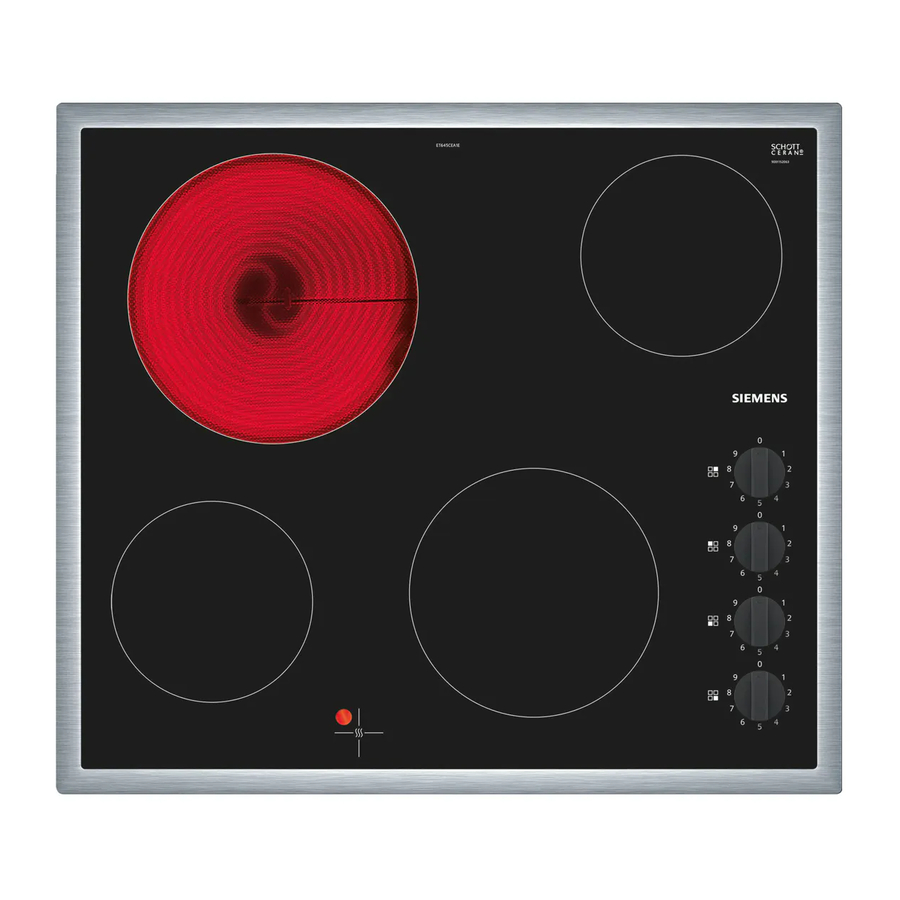 Siemens ET6 CEA1 Series User Manual