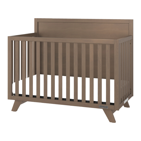 Child Craft Soho Flat Top Convertible Crib F33901 Assembly Instructions Manual