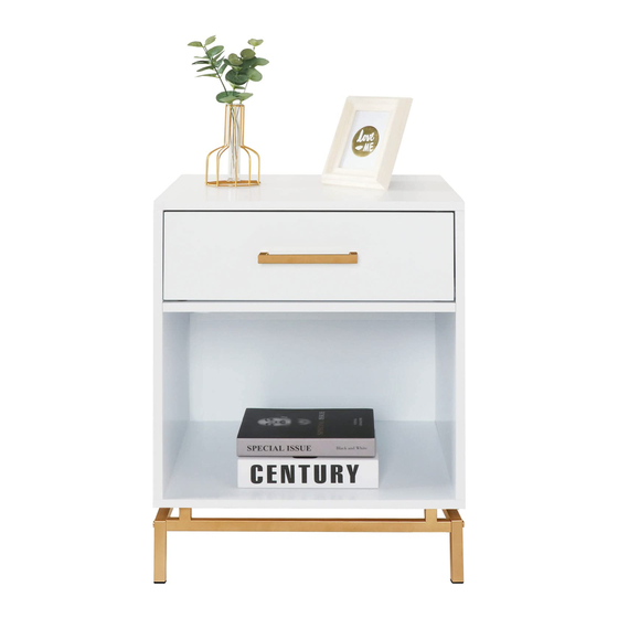 Anmytek Mid Century H0051 Assembly And Care Manual