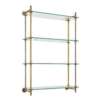 Ballard Designs Marloe Glass Shelf WV025 Assembly Instructions