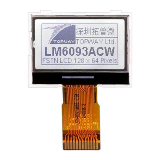 Topway LM6093ACW User Manual