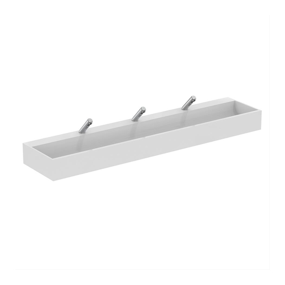 Armitage Shanks Edit Washtroughs S1212 Assembly Instructions