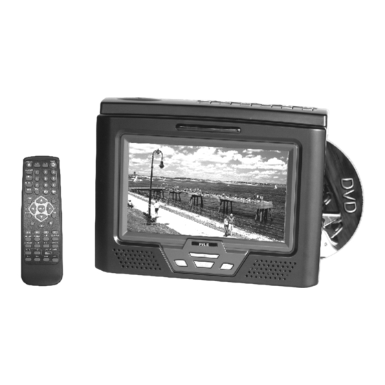 Pyle PLDVD7M Operation Manual