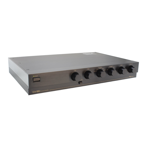 Nakamichi CA-5EII Owner's Manual