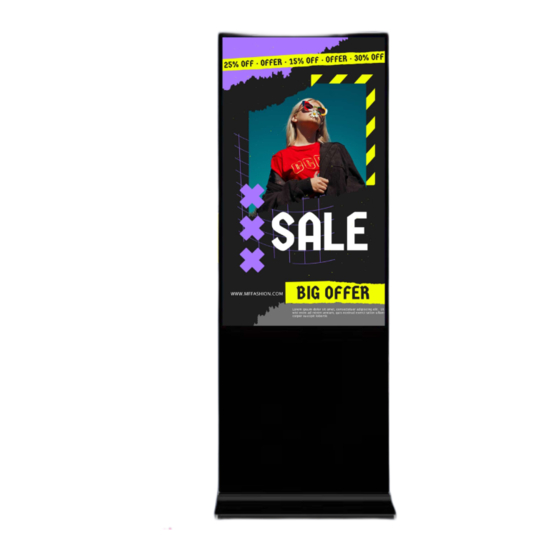 BOXLIGHT CLEVERTOUCH CM Totem Quick Start Manual