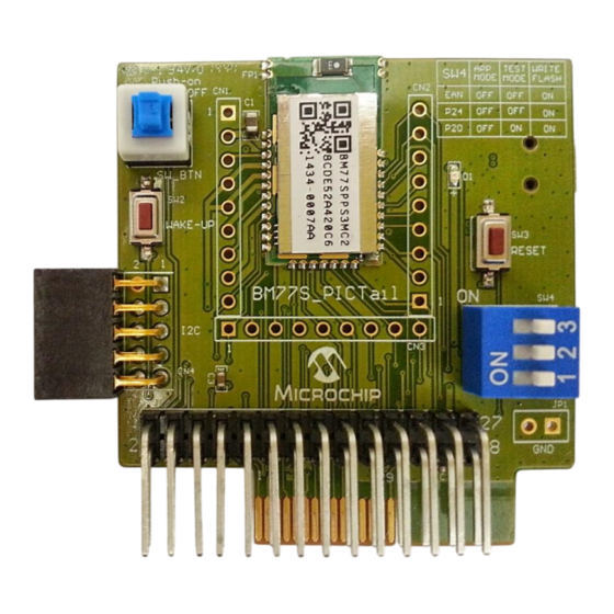 Microchip Technology BM77 PICtail User Manual