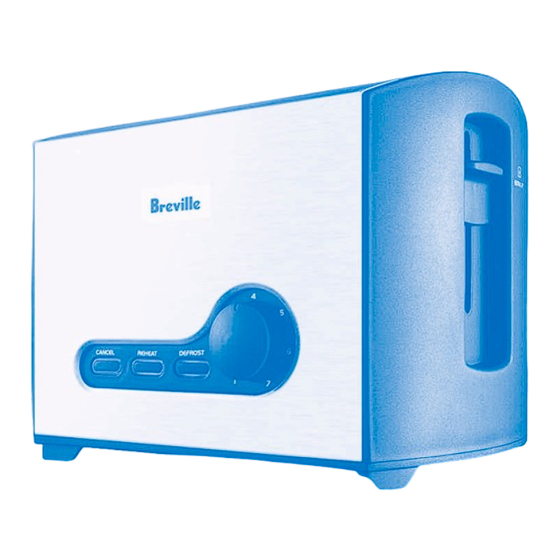 Breville BTO300 Instructions For Use Manual
