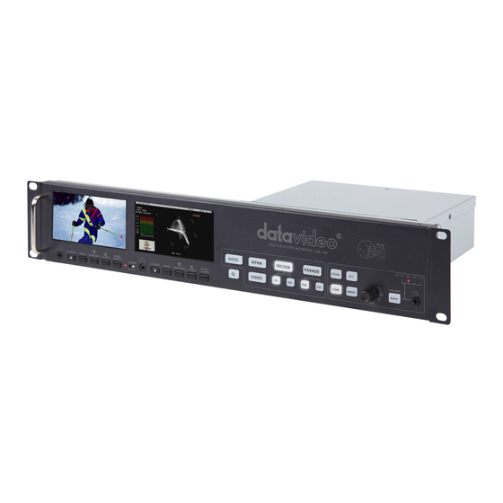 Datavideo VSM-100 Vectorscope Monitor Manuals