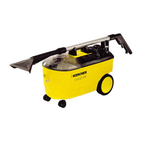 Kärcher Puzzi 100 Manual