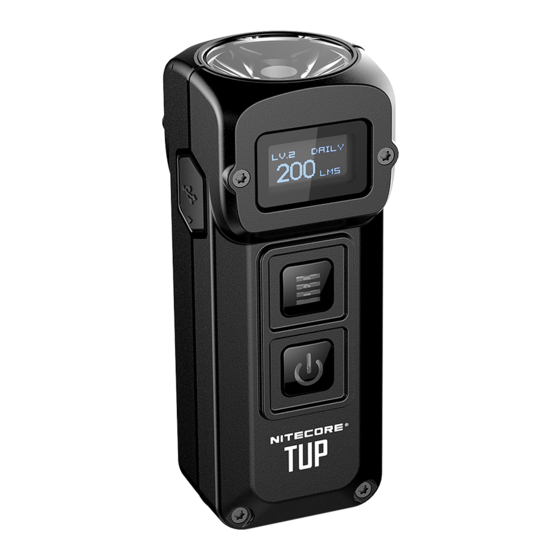 Nitecore TUP User Manual