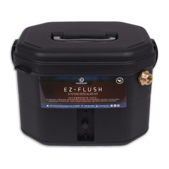 Eccotemp EZ-Flush fvi12 Use & Care Manual