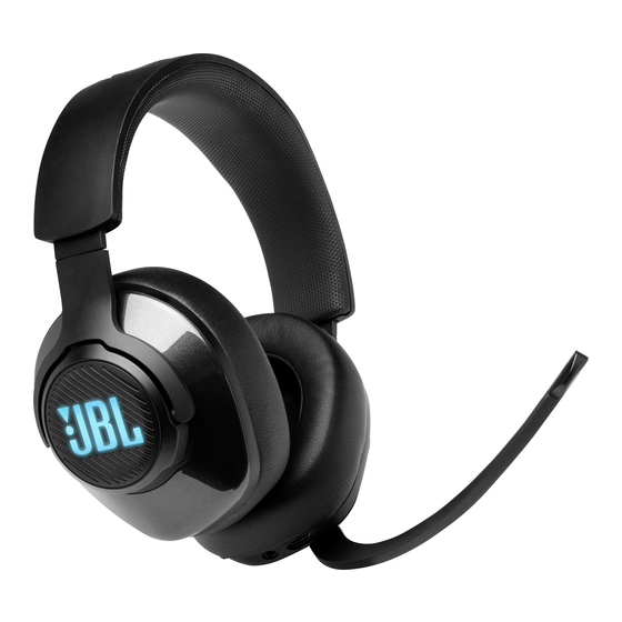 Harman JBL Quantum 400 Quick Start Manual