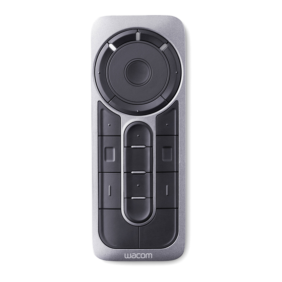 Wacom ExpressKey ACK-411050 Manual