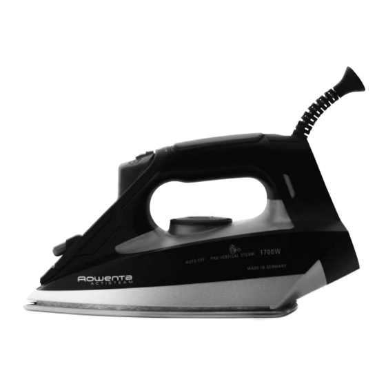Rowenta Actisteam DZ2061U1 Manual