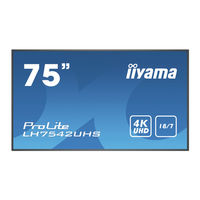 Iiyama ProLite LH7542UHS User Manual