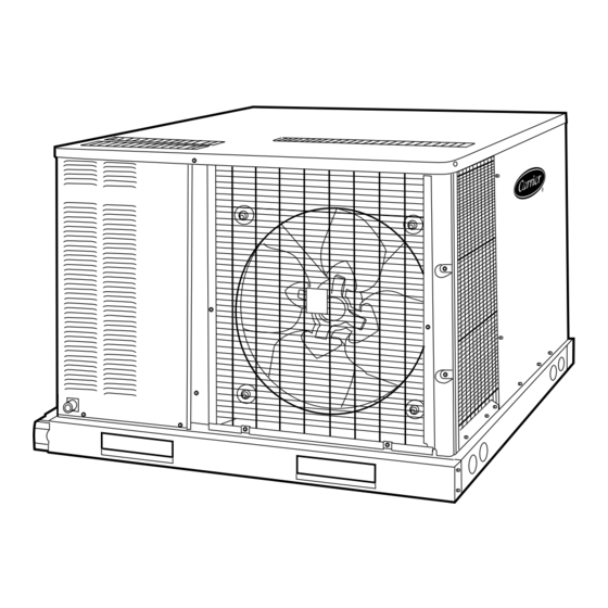 Carrier 50SS018-060 Installation, Start-Up And Service Instructions Manual