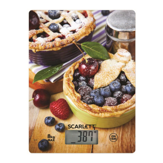 Scarlett SC-KS57P59 Instruction Manual