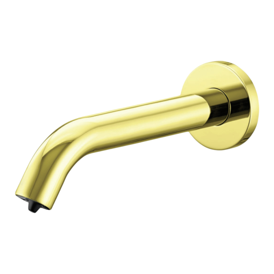 FONTANA SENSOR FAUCETS FS9801G Installation Instructions Manual
