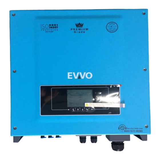 EVVO 15000TLG23P Manuals