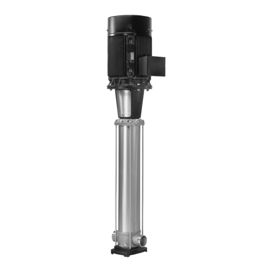 Grundfos CR SF 32 Service Instructions Manual