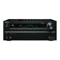 Onkyo TX-NR609 Instruction Manual