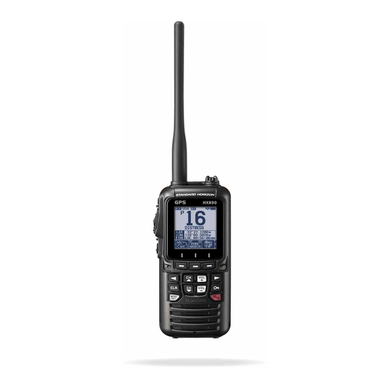 Standard Horizon HX890 Firmware Update Instruction Manual