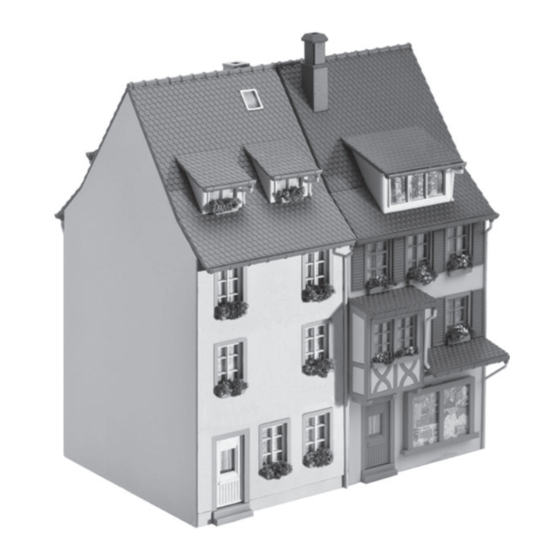 Faller 3 SMALL-TOWN HOUSES Manual