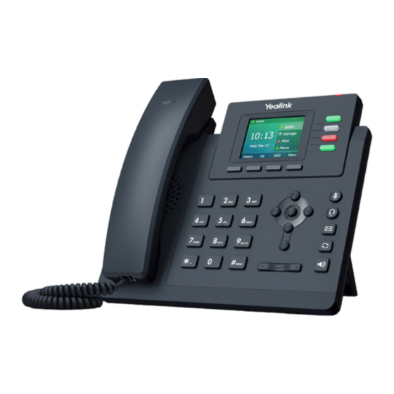 Yealink OPTUS+yello T33G Quick Start Manual