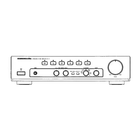Marantz PM-47 Service Manual