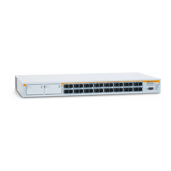 Allied Telesis SwitchBlade AT-8524M Series Installation Manual