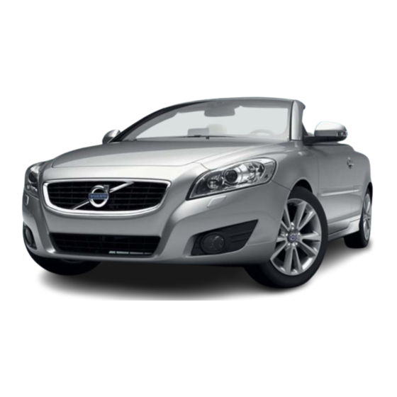 Volvo C70 Quick Manual