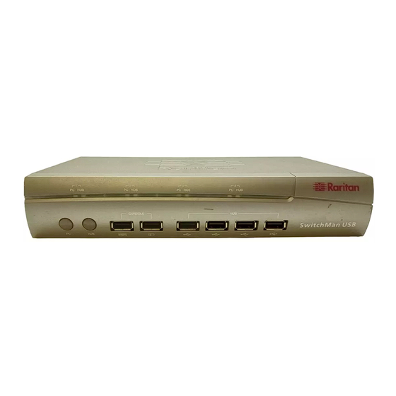 Raritan SwitchMan SW2 User Manual