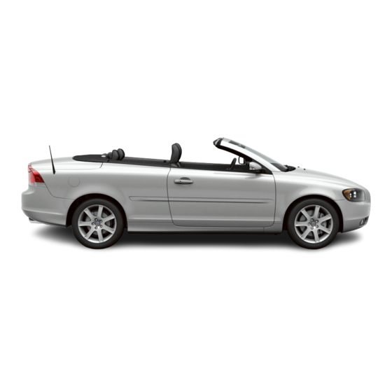 Volvo C70 Pricing And Specification Manual