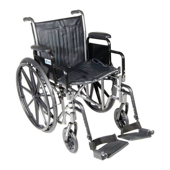 Drive chrome sport 2 User Instructions