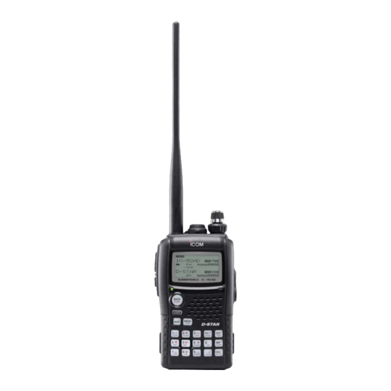 Icom IC-92A Instruction Manual